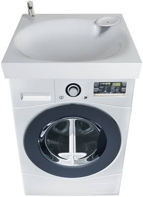 Раковина Marka One Lavanderia 600 Белая