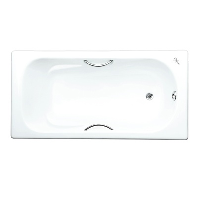 Чугунная ванна Maroni Colombo 170x75 с ручками с антискользящим покрытием