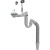 Сифон для кухонной мойки Prevex P-loc PL1-D9CF5-SANT-01 Серый
