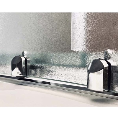 Душевой уголок Royal Bath BP 120х80 RB8120BP-C-CH-R с поддоном профиль Хром стекло матовое