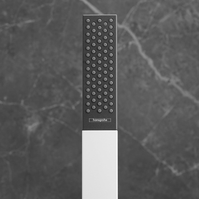 Ручной душ Hansgrohe Rainfinity 26866700 Белый матовый Черный
