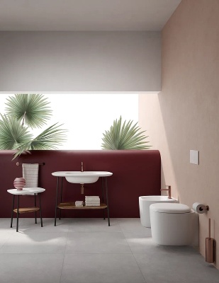 Биде Vitra Plural 7831B401-0288 подвесное Белое матовое