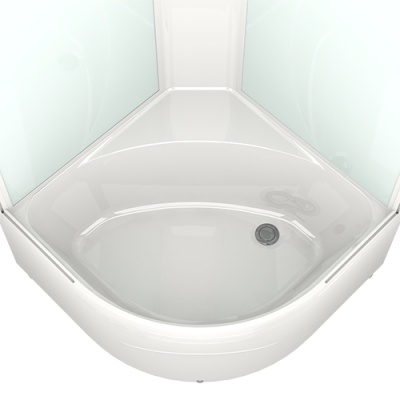 Душевая кабина Domani-Spa Delight 110 high 100x100 DS01D110HWM10 с гидромассажем