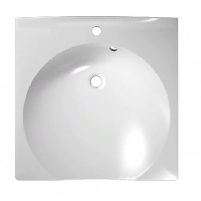 Раковина Florentina Виктория 60 на стиральную машину Белая