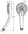 Ручной душ Ideal Standard IdealRain Soft B9403AA Хром