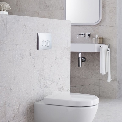 Клавиша смыва Geberit Delta 21 115.125.21.1 Глянцевый хром