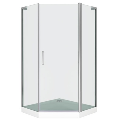 Душевой уголок Good Door Pandora PNT-90 90x90 профиль Хром стекло прозрачное