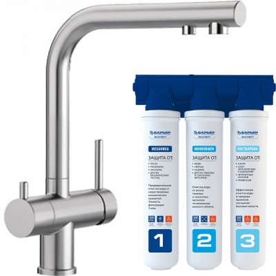 Смеситель для кухни Blanco Fontas II с фильтром Хром