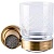 Стакан для зубных щеток Boheme Royal Cristal 10924-BR Бронза