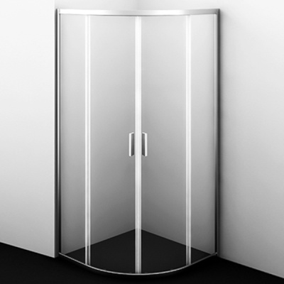 Душевой уголок WasserKRAFT Lippe 45S00 80x80 профиль Хром, стекло Прозрачное