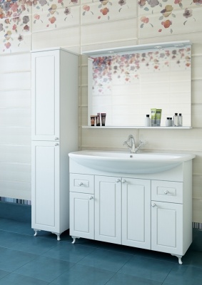 Зеркало Sanflor Софи 105 С002225 Белое