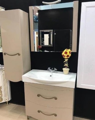 Тумба c раковиной Bellezza Сесилия 105 Капучино