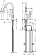 Смеситель для кухни Hansgrohe Focus M4116-H240 73880000 Хром