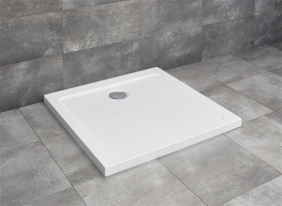 Акриловый поддон для душа Radaway Doros Plus C 100x100x5 Белый