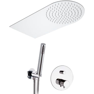 Душевая система Remer Minimal Thermo NT09S02 Хром