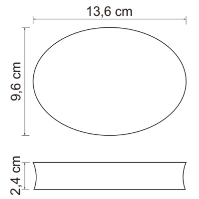 Мыльница WasserKRAFT Salm K-7629 Хром