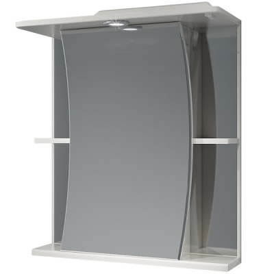 Зеркальный шкаф Какса-А Парус 62 001918 с подсветкой Белый