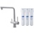 Смеситель для кухни Swedbe Selene Plus 8145K с фильтром Нержавеющая сталь