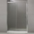 Душевая дверь BelBagno Uno BF-1 160 профиль Хром стекло рифленое Punto