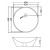 Раковина-чаша Jaquar JDS 45 JDS-WHT-25905 Белая