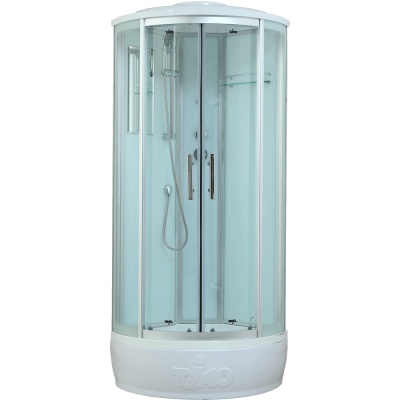 Душевая кабина Timo Standart T-6680 S 80x80 профиль Хром стекло прозрачное