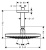Верхний душ Hansgrohe Raindance Select S 24 26467000 Хром