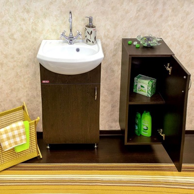 Тумба с раковиной Sanflor Мокко 45 L Н0000000580 Венге