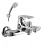 Смеситель Lemark plus Shape LM1712C для ванны с душем