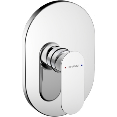 Смеситель для душа Bravat Gina F939114C-01A-RUS Хром