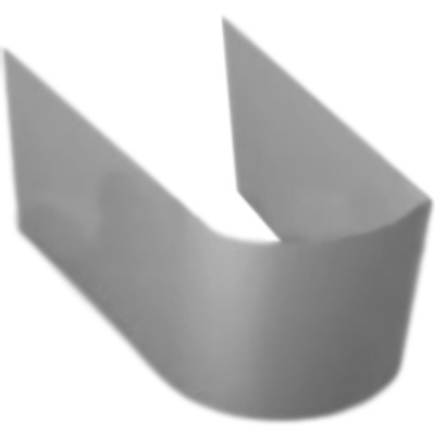 Полупьедестал Jacob Delafon Stillness E75629-39R Серый металл