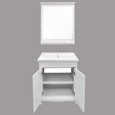 Тумба с раковиной Comforty Тбилиси 70 3132629 Белая