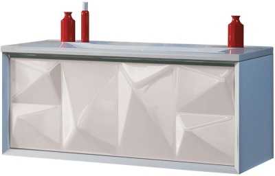 Тумба под раковину Marka One Romb 90П Cappuccino