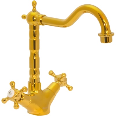 Смеситель для кухни Seaman Barcelone SSL-5079-Sun Золото