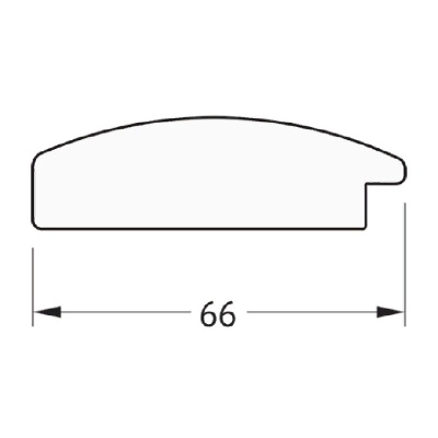 Зеркало Evoform Exclusive 52х42 Орех