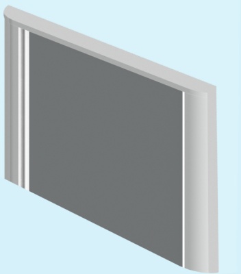 Зеркало Astra Form Прима Белое