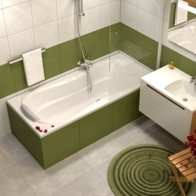 Акриловая ванна Ravak Campanula II 180 белая 180