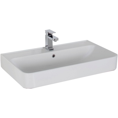 Комплект мебели для ванной Aquanet Виченца 80 199302 Белый глянец