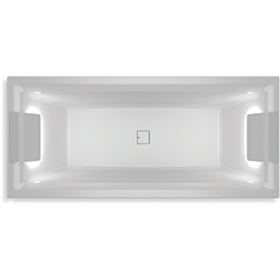 Акриловая ванна Riho Still Square 170x75 LED R без гидромассажа