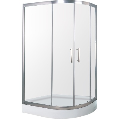 Душевой уголок Timo 120x80 L BY-549L профиль Хром стекло прозрачное