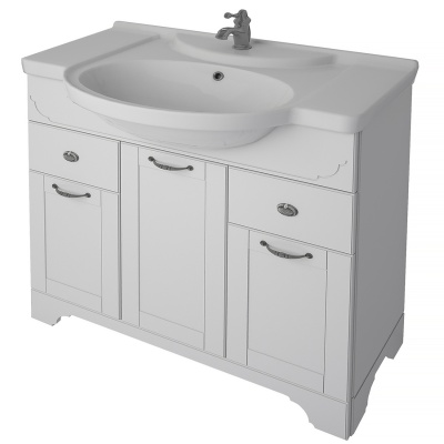 Тумба под раковину Dreja Antia 85 99.0437 Белая