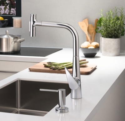 Смеситель для кухни Hansgrohe Talis Select M51 72824000 Хром