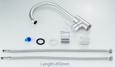 Смеситель для кухни Frap F4052 Сатин