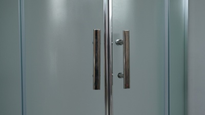 Душевой уголок Timo 100x100 TL-1101F профиль Хром стекло матовое