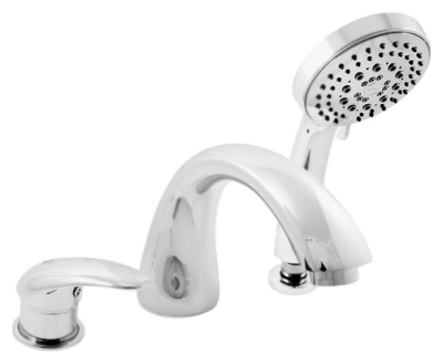 Смеситель на борт ванны Rav Slezak Dunaj D469.5Y хром