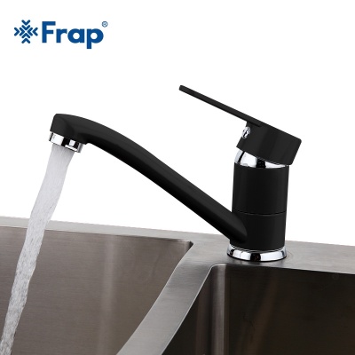 Смеситель для кухни Frap F454 Белый Хром