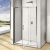 Душевая дверь в нишу Good Door Orion WTW-PD-120 120 профиль Хром стекло прозрачное