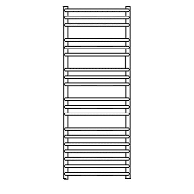 Водяной полотенцесушитель Grota Forte 53х180 Хром