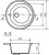 Кухонная мойка Mixline ML-GM09-307 533502 Терракот