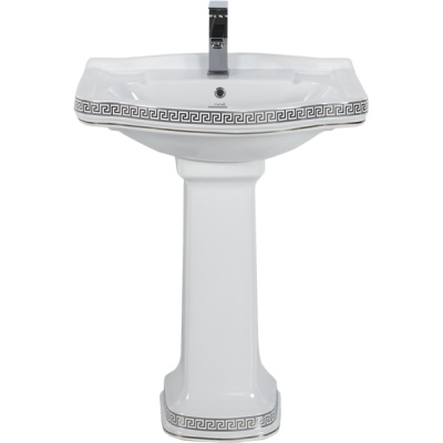 Раковина Creavit Klasik 66 KL065-00CB00E-XA00 Белая с декором