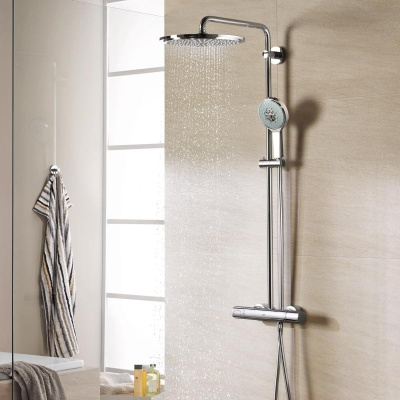 Душевая система Grohe Rainshower System 27968000 с термостатом Хром